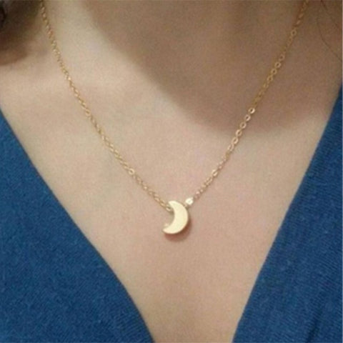 NK607 New Punk Fashion Minimalist Two Leaves Pendant Clavicle Necklaces For Women Jewelry Gift Tassel Summer Beach Chain Collier