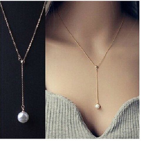 NK607 New Punk Fashion Minimalist Two Leaves Pendant Clavicle Necklaces For Women Jewelry Gift Tassel Summer Beach Chain Collier