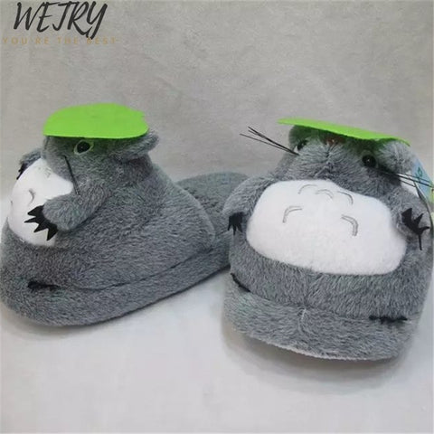 2019 New Anime Cartoon Pokemon Slippers Lovers Warm Woman Slippers Elf Ball Pikachu Go Plush Shoes Home House Slippers Children