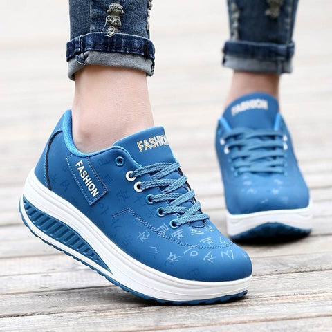 Women sneakers wimen shoes 2019 fashion breathable mesh casual shoes woman lace-up sneakers women shoes zapatos de mujer