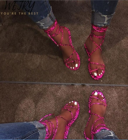 2019 Women Slippers Flip Flops Summer Women Crystal Diamond Bling Beach Slides Sandals Casual Shoes Slip On Slipper