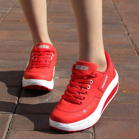Women sneakers wimen shoes 2019 fashion breathable mesh casual shoes woman lace-up sneakers women shoes zapatos de mujer