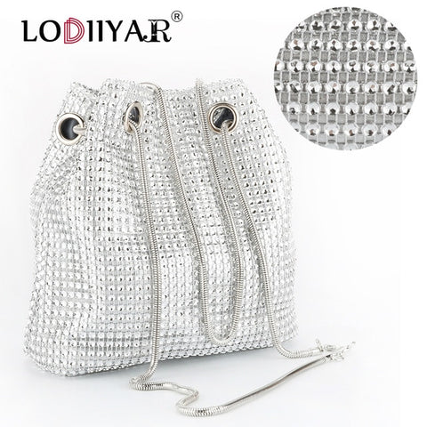 Women Diamonds Bag Rhinestone Shoulder Bags Ladies Purse Handbags Party/Evening/Wedding Bags Clutches Crossbody Shoulder Bags