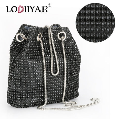 Women Diamonds Bag Rhinestone Shoulder Bags Ladies Purse Handbags Party/Evening/Wedding Bags Clutches Crossbody Shoulder Bags