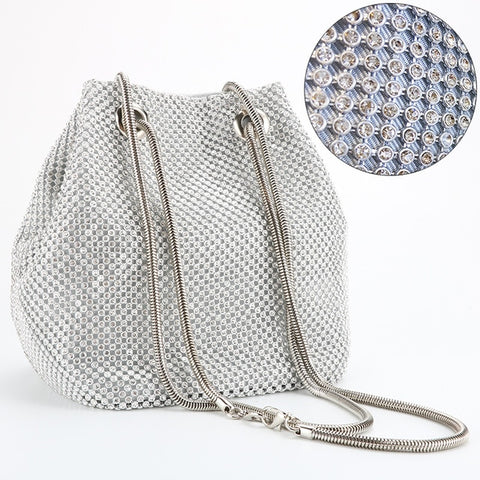 Women Diamonds Bag Rhinestone Shoulder Bags Ladies Purse Handbags Party/Evening/Wedding Bags Clutches Crossbody Shoulder Bags