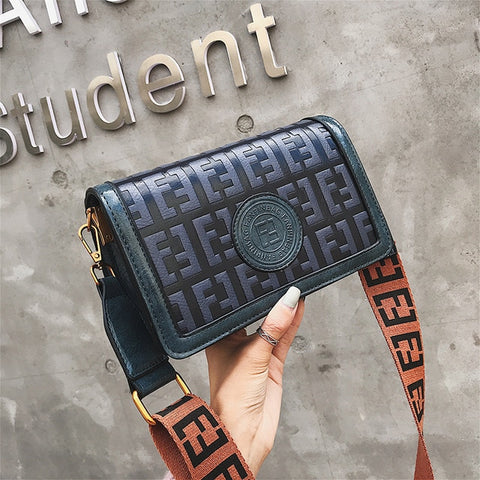 Women Handbags Ladies Letter Print Mini Shoulder Flap Small Square Bag Messenger Bag Top Brand Bag New Design Letter Women Gifts