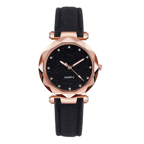 Womens watches Ladies fashion Colorful Ultra-thin leather rhinestone analog quartz watch Female Belt Watch YE1