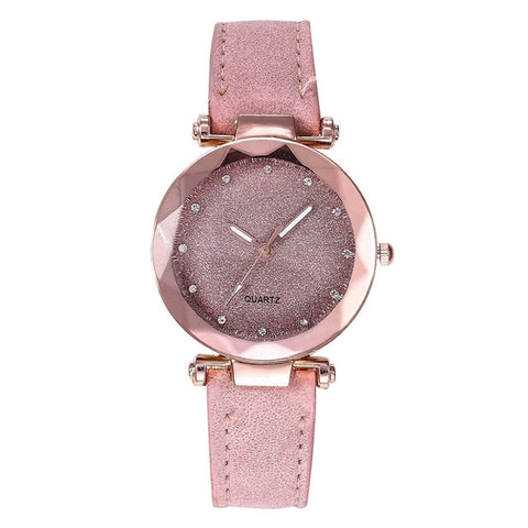 Womens watches Ladies fashion Colorful Ultra-thin leather rhinestone analog quartz watch Female Belt Watch YE1