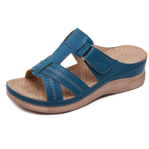 2019 Summer Women Flat Sandals Buckle Strap Ladies Slides Comfortable Home Beach Slip on Wedges Shoes Plus Female Slippers