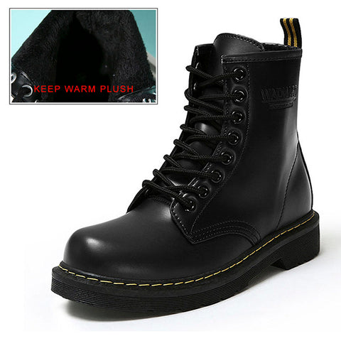 2019 New Women Boots Female Winter Boots For Martin Boots Dr Ankle Boots For Women Winter Shoes Women Booties Plus Size 42 43