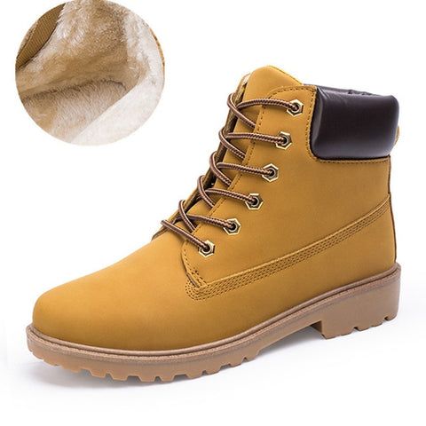 2019 New Women Boots Female Winter Boots For Martin Boots Dr Ankle Boots For Women Winter Shoes Women Booties Plus Size 42 43