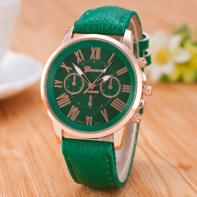 Luxury Brand Leather Quartz Watch Women Men Ladies Fashion Wrist Watch Wristwatches Clock relogio feminino masculino 8O73