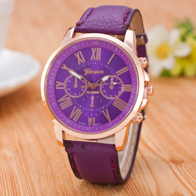 Luxury Brand Leather Quartz Watch Women Men Ladies Fashion Wrist Watch Wristwatches Clock relogio feminino masculino 8O73