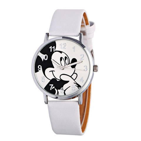 2018 New Fashion Watches Children Women Ladies Girl Leather Quartz Watch Kids Wrist Watch Clock cartoon female relogio feminino