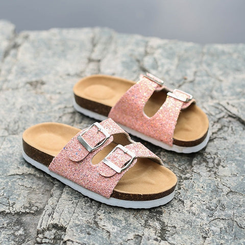 Fashion Cork Sandals 2019 New Women Casual Summer Beach Gladiator Buckle Strap Sandals Shoe Flat with  Size 35-40