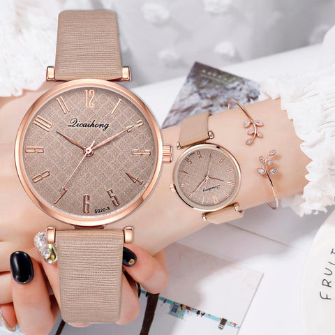 Minimalist Leather Watches For Women Simple Black Casual Dress Quartz Clock Ladies Wrist Watch 2019 Gift Reloj Mujer