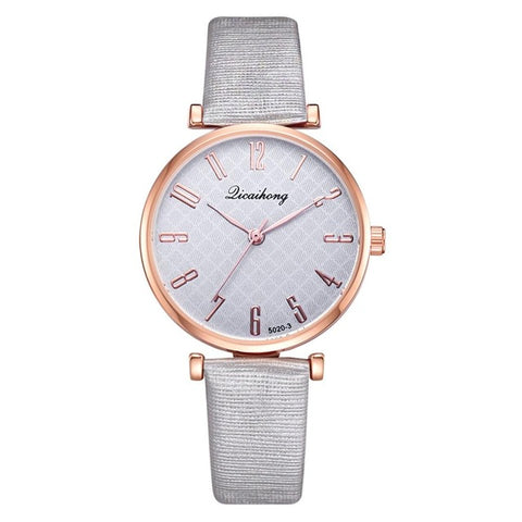 Minimalist Leather Watches For Women Simple Black Casual Dress Quartz Clock Ladies Wrist Watch 2019 Gift Reloj Mujer